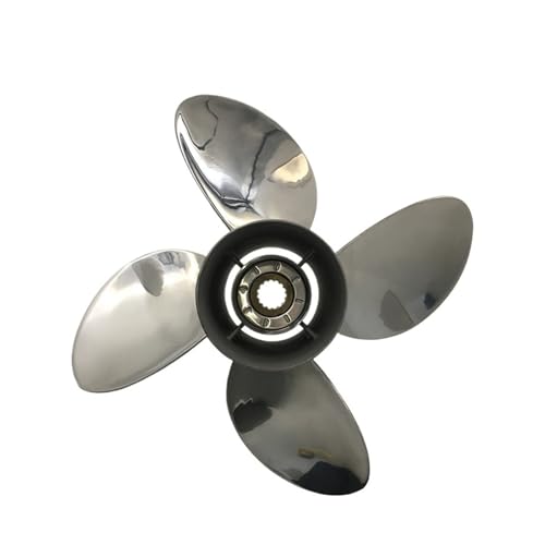 Image of Boat Propeller 13 19 for 130HP 50HP 60HP 80HP 85HP 90HP 100HP Steel 15 Splines