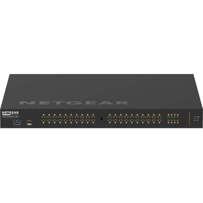 Image of NETGEAR AV Line M4250-40G8XF-PoE+ 48 Port Switch GSM4248PX | L3 Managed | 40x1G PoE+ 960W and 8x1G /10G SFP+ | Rack-Mountable | Cloud Care's 3 Year Warranty SupportPlus Included