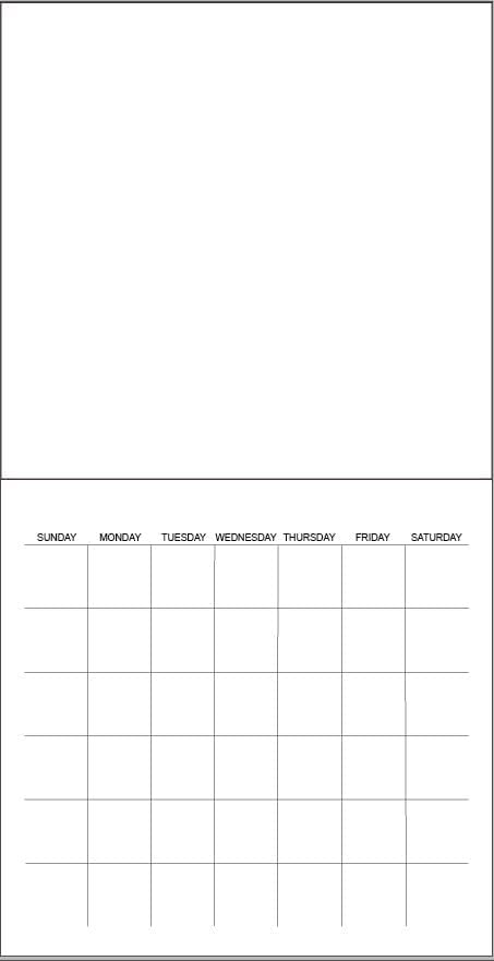 Miniatura 2 de Mini calendario mensual de pared, crea tu propio calendario de pared en blanco, sin fecha, 7 x 7 pulgadas de tamaño cerrado, 14 pulgadas de tamaño