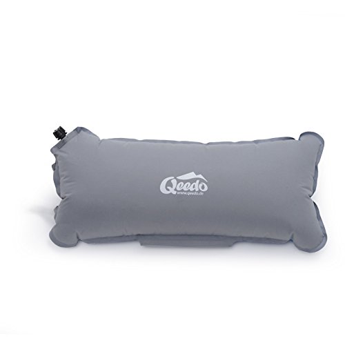 Qeedo Quick Pad Pillow Almohada de Camping autohinchable