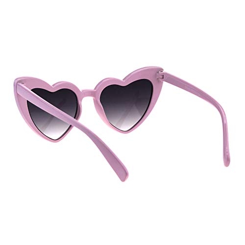 PASTL Girl's Heart Shape Cateye Sunglasses Kids Designer Style Sunnies UV 4003
