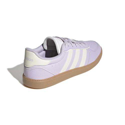 Image of adidas Womens Breaknet Sleek Sneakers Shoes Casual - Brown