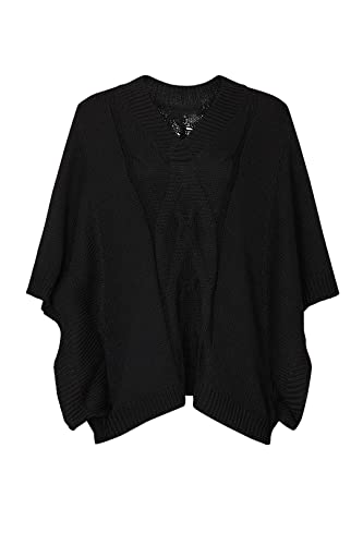 Rent The Runway Pre-Loved Black Slouchy Cable Knit Sweater2