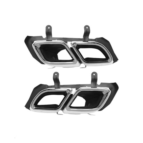 Embouts de silencieux d'échappement Cadillac CT5 en acier inoxydable argent de haute qualité