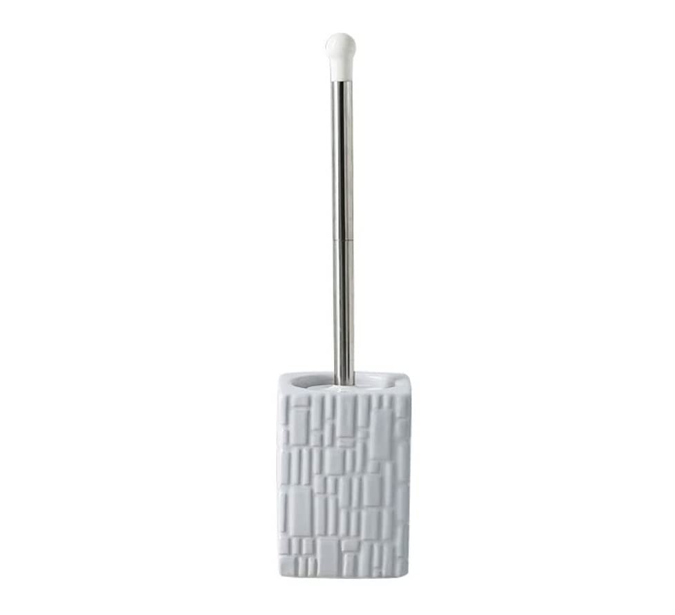 Brosse WC outil de nettoyage de salle de bain avec support rond