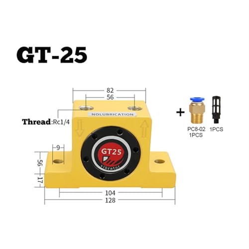 GT-25 vibrateur pneumatique contre le colmatage des matériaux