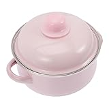 VERDANVERSE Olla Para Estofado De Cocina Esmaltada De 1.1l Dos Asas Antideslizantes, 16 Cm