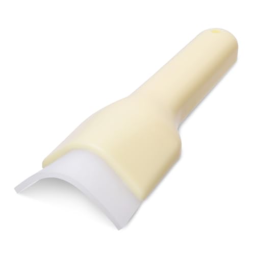 3/4" Outside Bull Nose Corner Trowel, for use on outside bull nose corners, Drywall Mud Tool, Plastic Flex Blade and Handle