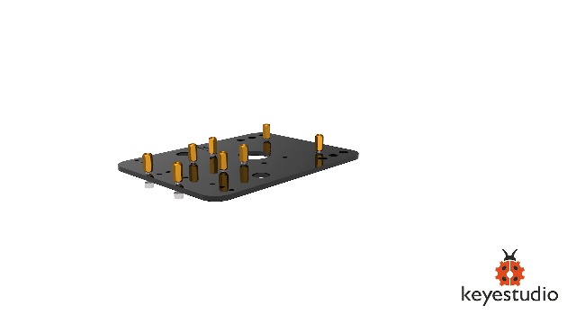Snapklik.co : KEYESTUDIO Ini Tank Kit V2 Sart Car For Arduino, IR Infrared And App Reote Control - View #2