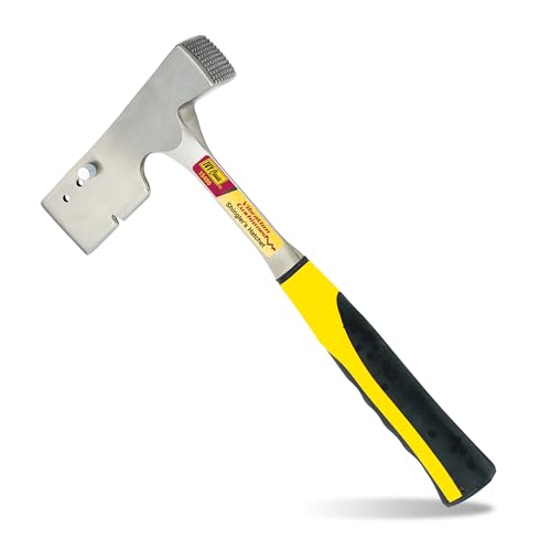 IVY Classic Solid Steel Shingler&rsquo;s Hatchet Hammer