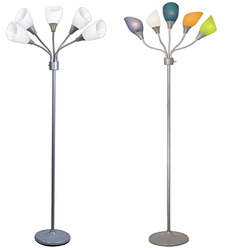 Lightaccents Medusa Floor Lamp Bundle White And Multi #TOP23