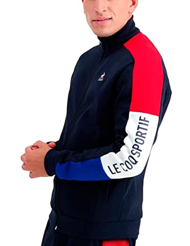Sweat Le Coq Sportif TRI FZ N°1 M veste chaude zippée contre le froid