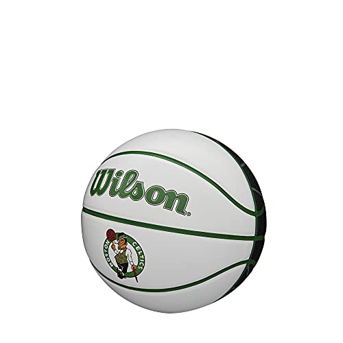 Image of WILSON NBA Team Autograph Mini Basketball - Boston Celtics