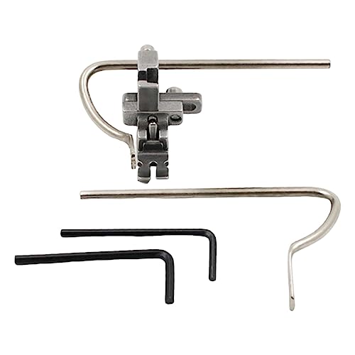 LOVIVER Prensatelas para acolchado de guía, ajustables para principiantes, fácil instalación, pies acolchados estables para el hogar, Industrial para coser,