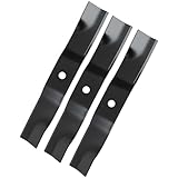Bularie 04769800 Medium Lift Blades for 42" Mower Deck, Compatible with A-riens Ikon-X42, Ikon-XL42, Ikon-XL42CE, ZT XL 42 ZTX 42 Zero Turn Lawn Mower, 3 Pack