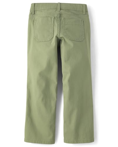 Image of The Children's Place Girls' Patch Pocket Wide Leg Pants
