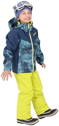 （01:00時点） ＮＮＯＵＭ（ノアム） スキーウェア キッズ ジュニア 上下セット 【3年着られる】 ハイブランドと同工場で安心の品質 耐水圧20000ml 子供 男の子 女の子 サイズ調節可能 120 130 140 150 160 FTP71J 保温 防寒 フード付き スノボ