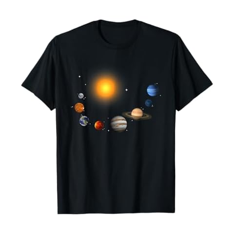 Our Solar System, Science Education,T Shirt Men, Women, Kids T-Shirt Cover