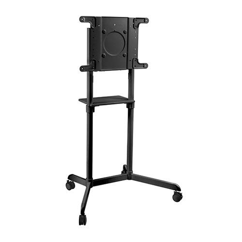 Mount Plus 21-112-DV Full-Motion Tilt/Swivel Wall Mount with Bundle Single Glass Shelf of DVD Player for Most 13" to 27" (VESA 100x100) LCD LED HDTV Monitor of Sony Samsung Vizio ASUS Acer HP LG Dell