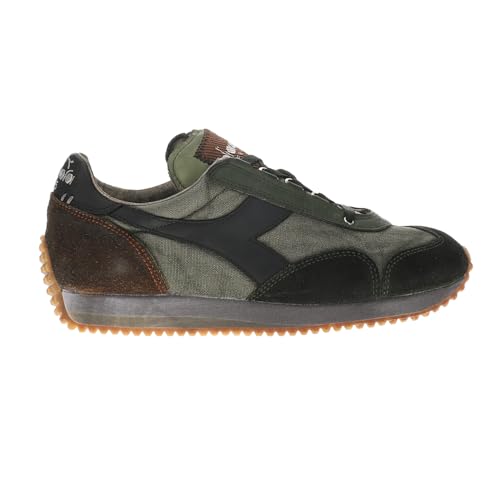 Diadora Mens Equipe Dirty Sw Evo Lace Up Sneakers Shoes Casual - Green