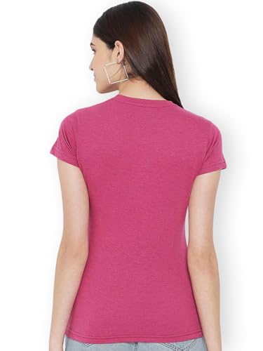 Image of Style Go Women's /Girls Cotton Regular Fit Graphic Stylish Printed Short Sleeves Casual T-Shirt || Trends & Stylish (Pack 2)