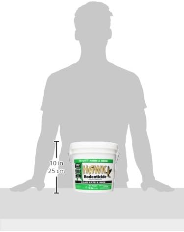 Miniatura 3 de 106443 Cebo peleteado de roenticida Hawk, 12 lb