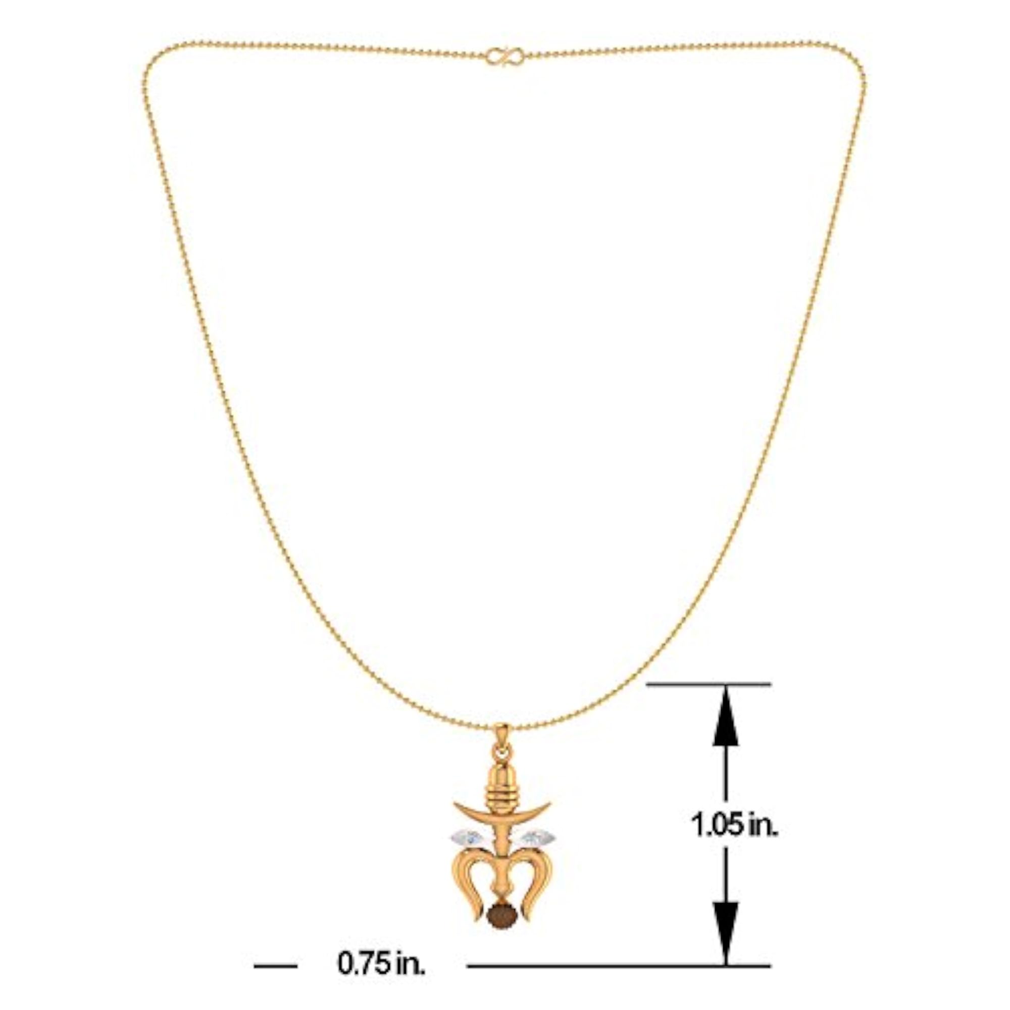 Cubic Zirconia Pendant Necklace, Gift for Her