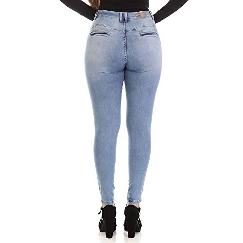 Calça jeans feminina cigarrete 265017 40