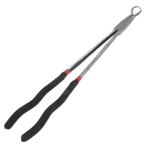 OSALADI 16-inch Long Spark Plug Removal Pliers Automotive Electrical Connector Disconnect Pliers Ergonomic Design Metal Plier for Home Camping