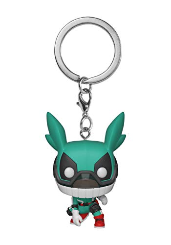 Funko Pop! KEYCHAIN: My Hero Academia (MHA), Deku, With Helmet, My Hero Academia And 2, Portachiavi, Mini Figura in Vinile da Collezione Novità Portachiavi, Riempitivi per Calze, Idea Regalo