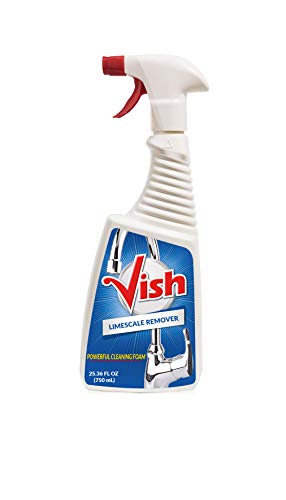VISH Rust Remover limescale Remover for Bath and Kitchen Cleaner, Fresh Scent, Spray Bottle, 25.36FL Oz