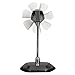 ARCTIC Breeze - USB Desktop Fan With Flexible Neck and Adjustable Speed, Portable for Home, Office - Silent, 800-1800 RPM - Silver