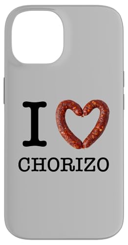 `\[D̂߂ I Love Chorizo fUC X}zP[X iPhone 14 p