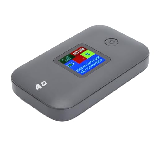 Image of Portable 4G Router Fast and Secure Connection for Mobile Phones Computers ABS Built in Battery