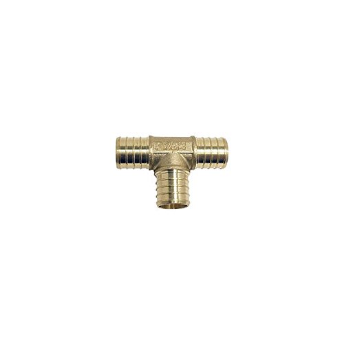Fitting Pex 1 Inch Tee Brass