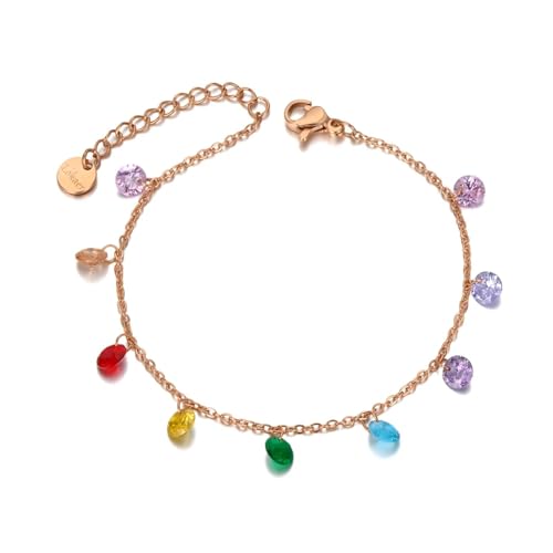 Collier bohème en cristal coloré à offrir pour femme et homme