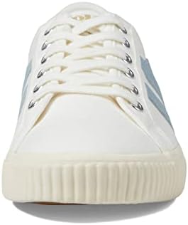 Gola Women's Tennis-Mark Cox Sneaker, Off-White/Ice Blue, 11 | Image 5