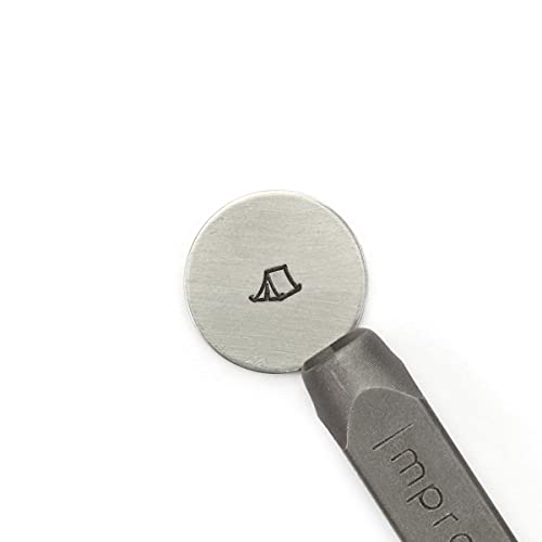 ImpressArt - Tent Signature Design Metal Stamp, 6mm