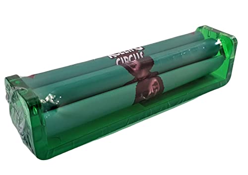 Bolador Lion Rolling Circus 110mm + Refil Extra Máquina de Enrolar King Size (Verde)