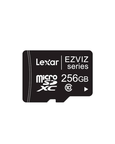 EZVIZ Scheda di memoria Ultra Micro SDXC classe 10, 256 GB, compatibile con telecamere di sicurezza EZVIZ (scheda SD da 256 GB