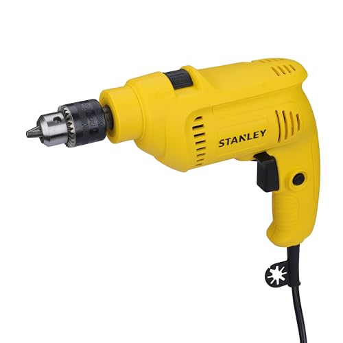 STANLEY SDH550KP 550W 10mm Corded Single Speed Hammer Drill Machine and