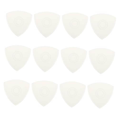 ULDIGI 12個ナイロン製ギターピック 滑り止め加工 プロ仕様 交換用ピック ウクレレ ユエチン リュウチン対応 指の保護に適した設計