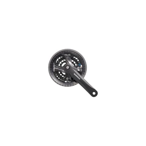 SHIMANO Acera FC-M361 Kurbelgarnitur 48/38/28 schwarz Kurbelarmlänge 170 mm 2018 MTB Cover