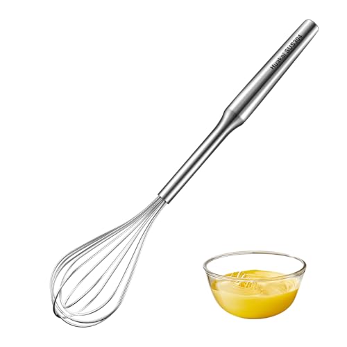 Huakai Stainless Steel Small Whisk, 10-Inch