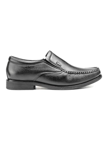 Image of Lee Cooper LC2130B2R Men's Lightweight Leather Shoes | Comfortable, Stylish Slip-On Formal Footwear for Office, Business