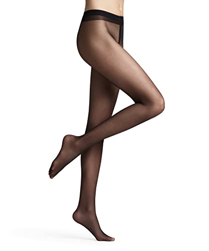 Image of FALKE Women's Lunelle 8 Denier Ultra Sheer Tights, 1 Pair Footed