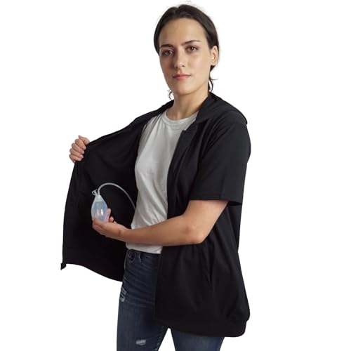 Inspired Comforts Mastectomy Recovery Hoodie with Drain Pockets