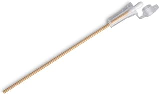 Puritan 25-806-1WC-EC Individually Wrapped Cotton Tipped Sterile Applicators/Swabs with Wood Shaft and Aerated Tip Protector, 1/10" Diameter x 6" Length (Case of 500)