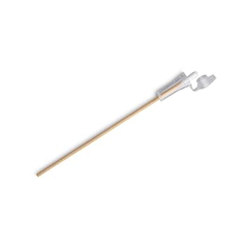 Puritan 25-806-1WC-EC Individually Wrapped Cotton Tipped Sterile Applicators/Swabs with Wood Shaft and Aerated Tip Protector, 1/10" Diameter x 6" Length Case of 500