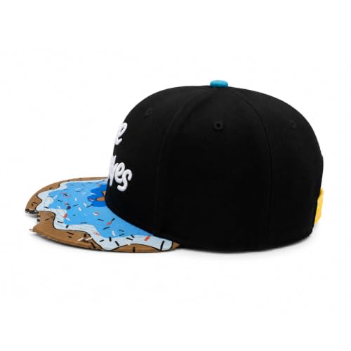 Image of VRITRAZ Comfortable Polyester 3D Printed Hip Hop Cap for Men & Women | Adjustable Snapback Closure Flat Brim Baseball Hat | Lightweight Urban Streetwear Headwear for Dance, Skateboarding, Gym, Sports